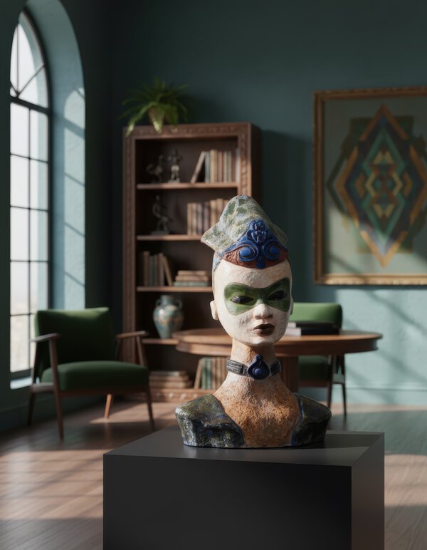 Skulptura u enterijeru 1